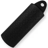 HENSSLERS® Silikon Griffschutz [Passform FÜR JEDEN Griff] - Topfgriff Hitzeschutz - Topfgriffe für Pfannen - Pfannengriffe Hitzeresistenz, Formstabil & Leicht zu reinigen - Silikongriff 18,7X 6X 3 cm