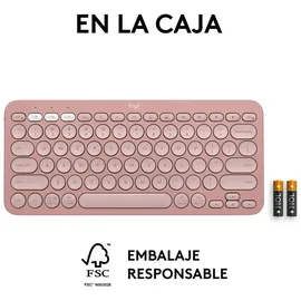 Logitech Pebble Keys 2 Funktastatur - Pink