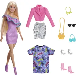 Barbie-Puppen- und Mode-Accessoire-Set