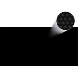 vidaXL Treibende Solarplane Blau/Schwarz 400x200 cm
