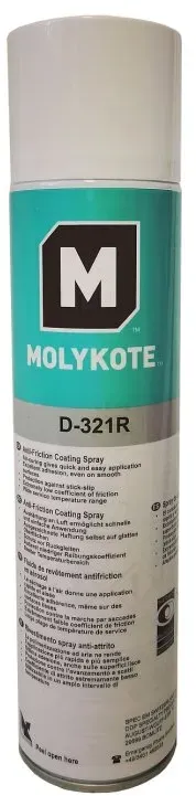 Molykote D 321 R, ANTI-FRICTION-COATING, 400 ml Spray