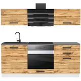 b belini group Küchenzeile Sophia 180 cm Eiche Wotan