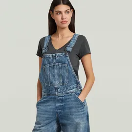 G-Star Cinch Dungaree Wide Jumpsuit - Dunkelblau - Damen - L