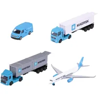 MAJORETTE Maersk Transport Vehicles, 3-asst.