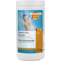 SUMMER FUN Schnell-Chlor-Granulat 1,2kg