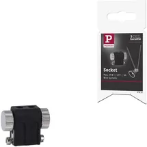 Paulmann Lampenhalter G4 12 V max. 35 W schwarz