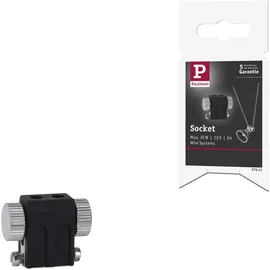 Paulmann Lampenhalter G4 12 V max. 35 W schwarz
