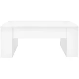 ML-Design Couchtisch Weiß 100x60x42 cm