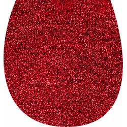 Badematte GRUND "Cover", rot, H:12mm, Polyacryl, Badematten, einfarbiger WC-Deckelbezug