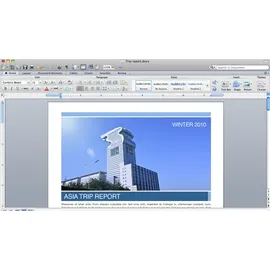 Microsoft Office Home and Student 2011 DE Mac