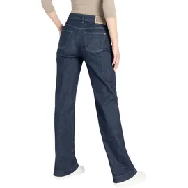 MAC Wide Leg Jeans mit Bügelfalte in Rinse-Waschung-D38 / L30