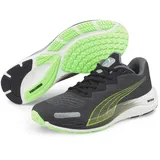 PUMA Herren Laufschuhe - Velocity Nitro 2, Turnschuhe, Sneaker, Sport, Training Schwarz/Grün EU 40