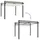 vidaXL Gartenpavillon mit ausziehbarem Dach Creme 3x3 m Aluminium
