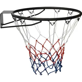 vidaXL Basketballring Schwarz 45 cm Stahl