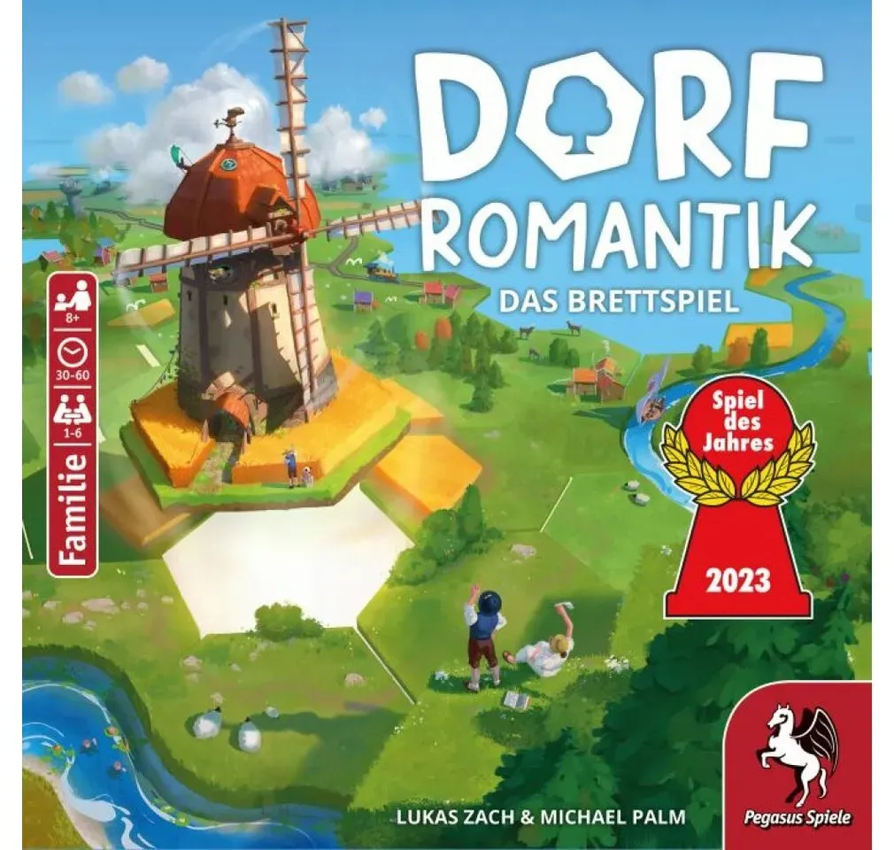 Pegasus Spiele Spiel, Pegasus Dorfromantik, Brettspiel (Spiel des Jahres 2023)