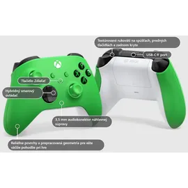 Microsoft Xbox Wireless Controller velocity green