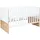 Arthur Berndt Babybett, Eiche Artisan, Weiß, Holzwerkstoff, Holz, 70x140 cm, B: 143 H: 84