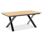Niehoff Strato Ausziehtisch 180-280 x 95 x 75 cm Schwarz