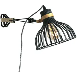 Anne Light & Home Anne Light Wandleuchte 3093ZW Dimmbar, in Kombination mit geeigneter Lichtquelle 1-flammig E27-Fassung