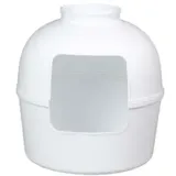 rhr quality Katzentoilette Flower XXL Weiß