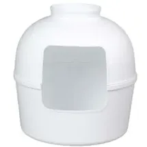 rhr quality Katzentoilette Flower XXL Weiß