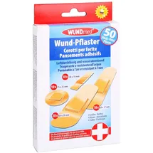 Wundmed Pflaster Europflaster Big Pack Wundpflaster beige 50 St.