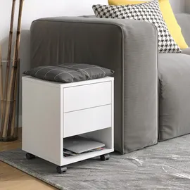 Vicco Jons Rollcontainer 37 x 37 x 47 cm Weiß