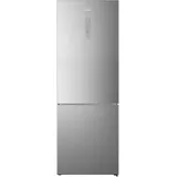 Hisense RB645N4BID Kühlschrank Kombi-Inverter, Sonderbreite 70 cm, Weinregal, Frostfrei, 2 m, 495 l, Luftstromsystem, Edelstahl-Finish