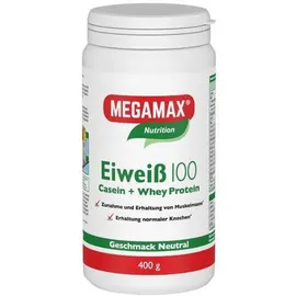 MEGAMAX Eiweiß 100 Neutral Pulver 400 g