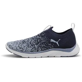 Puma Softride Remi Slip-on Knit Damen Navy / Schnee / Bergblau / Grau 42,5