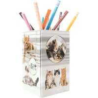 Herma Stiftehalter Katzen grau