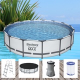 Bestway Steel Pro MAX Swimming Frame Pool Schwimmbad Schwimmbecken Gartenpool