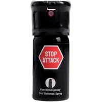 Pelta Anti-Aggressionsspray Stop Attack 40 ml – Maximale Sicherheit mit 4 Meter Reichweite und Sofortiger Identifizierung des Angreifers