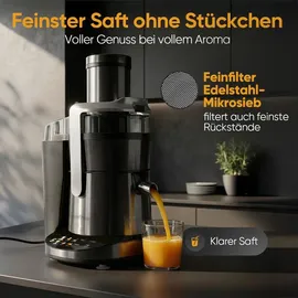 Proficook PC AE 1326 Slow Juicer schwarz