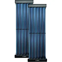 Bosch Solaranlage SO836, mit VK120-2CPC, Flachdachmontage