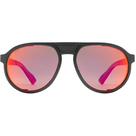 Uvex Mtn Classic Pure Sonnenbrille - Black Matt - Mirror Green/CAT3