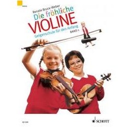 Die fröhliche Violine Band 1 mit Spielbuch 1