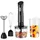 Russell Hobbs Stabmixer [3in1 Handmixer] elektrischer Zerkleinerer (Küchenmaschine mit 3 Aufsätzen f.Babynahrung,Smoothies,Suppen,2 Geschwindigkeiten+Impuls,Edelstahl,BPA-frei) Matte Charcoal 27141-56