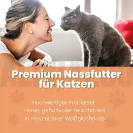 alphazoo Probierschmaus Nassfutter 4 x 200 g