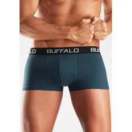 Buffalo Hipster 4er Pack Bunt (Bordeaux / Petrol / Khaki / Grau) S
