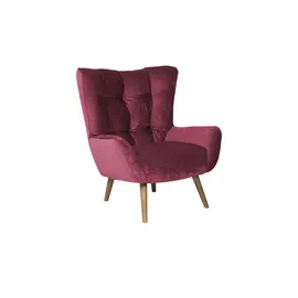 Soho Polstersessel Jolyn ¦ rot ¦ Maße (cm): B: 87 H: 100 T: 86.0