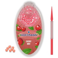 Hoffmann - Premium Aroma Kapseln Cherry Mint | DIY Click Filter Kugeln | 100 Kugeln