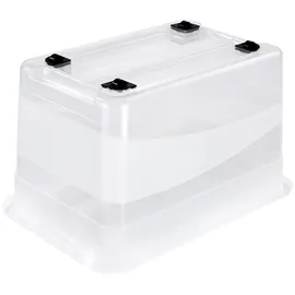 KEEEPER Aufbewahrungsbox Konrad 59,5 x 39,5 x 35 cm 3-tlg. transparent