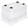 KEEEPER Aufbewahrungsbox Konrad 59,5 x 39,5 x 35 cm 3-tlg. transparent