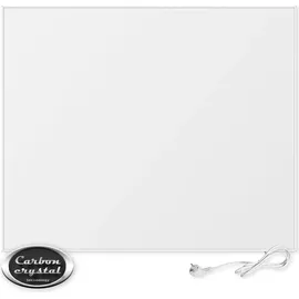 Viesta Viesta® Infrarot Wandheizung mit Thermostat Funk – flaches Carbon Crystal Heizpaneel – Infrarotheizung zur Wand... – Weiß