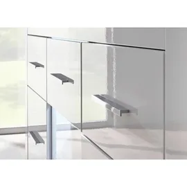furn.design Sideboard 164 x 97 x 42 cm Weiß Hochglanz