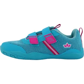 LICO Aride V Barfußschuhe, Türkis/Pink, 41 EU