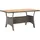 vidaXL Gartentisch Grau 120x70x66 cm Akazie Massivholz