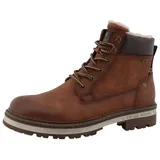 Mustang Winterboots »Merem« Schnürstiefel, Winterstiefel mit TEX-Ausstattung, Gr. 43, cognac, , 88375614-43