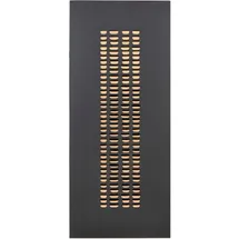 Gilde Wandrelief »Torus« silber, 50x120 cm